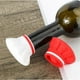 thumbnail image 4 of 2Pcs Reusable Silicone Wine Stopper,Chef Hat Shaped Champagne Beverage Stoppers, 4 of 5