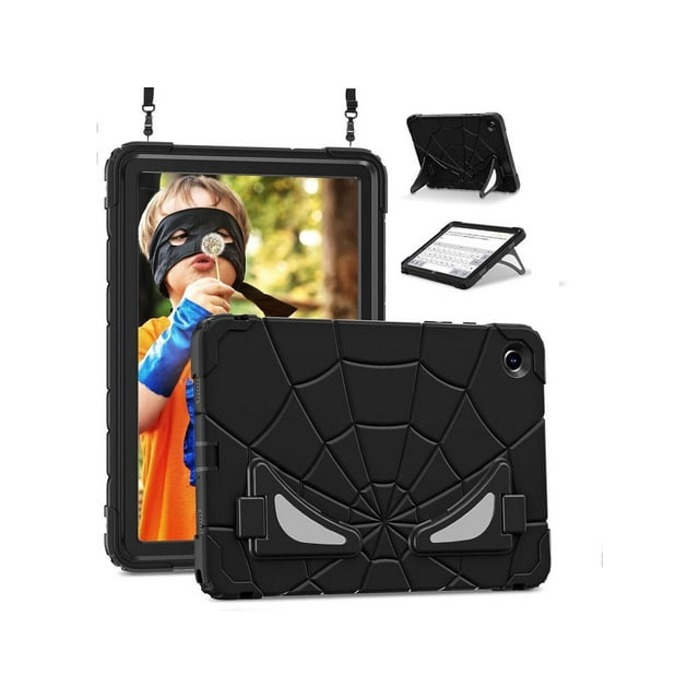 Case for Samsung Galaxy Tab A9 Plus 11 Inch 2023 Model SM-X210/X216/X218, Rugged Shockproof Cover with Stand Shoulder Strap for Samsung Galaxy Tab A9+