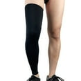 thumbnail image 4 of CYSFASHION Knee Sleeves for Men Women Running GYM Adult And Teen Knee Support Brace Exercise Weightlifting Knee Sleeve Black3, 4 of 5