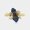 Spring Clip Blue, variant on EKE Women’s Hair Clip Vintage Retro Back-Wear Elegant Hair Accessory with Fashion Texture