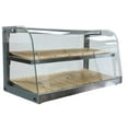 thumbnail image 4 of 39in. Commercial Countertop Bakery Display Case 5.2 Cu.Ft. Curved Glass Lighted Showcase 110V, 4 of 10