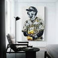 thumbnail image 3 of Unbranded Print Jackson Merrill Baseball Player Poster 15x1 Inch Painting Canvas Art Prints, 3 of 6