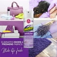 thumbnail image 2 of OdoBan Disinfectant and Aroma Eliminator Fabric/Air Freshener Pack: Ready-to-Use 360-Degree Spray, Trigger Spray, 1 Gallon Multi-Purpose Cleaning Concentrate, Solid Smell Absorber, Lavender Scent, 2 of 9
