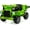 Green, variant on 12V Electric Ride on Dump Truck, 12v 4WD Ride on Dump Truck with Remote Control, Electric Construction Toy Car with Power Dump Bed & Shovel, 2 Speeds, Bluetooth Music Player, Gift