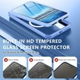 thumbnail image 4 of Casetego for Google Pixel 9/Google Pixel 9 Pro Case,Compatible with MagSafe Full Body Shockproof with Built-in Screen Protector + Lens Protector Drop Protective Phone Cover,Blue, 4 of 8