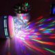 thumbnail image 3 of 3w Automatic Rotating Crystal Ball Rgb Led Stage Light Bulb Lamp Dj Disco Party - you, 3 of 5