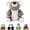 Koala, variant on Weighted Stuffed Animals, Giant Koala Stuffed Animal, Weighted Koala Plush, Toy Gifts for Kids & Adults, Gray, 4.5 lbs, 25 Inch