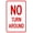 Warning Sign 6, variant on No Turn Around Warning Sign - 8"x12", Metal Security Decor for Home, Business, Yard, Easy to Mount
