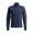 Navy/Black, variant on SWIX Adult Male Pace Wind Jacket, Color: Dark Fog, Size: L