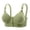 BST49-Green, variant on VV AVEORS 2026 Posy Bras For Old Women Comfort No Underwire Full Coverage Bras Front Closure Support Bras Push Up Cotton Bras Red 42
