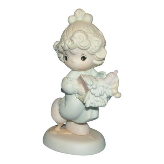 Precious Moments Figurine: 521450 Lord Help Me Stick to My Job (5.7")
