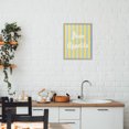 thumbnail image 3 of Stupell Industries Mid-Century Buon Appetito Blue Yellow Stripes Gray Framed Giclee Art, 11 x 14, by SD Graphics Studio, 3 of 8