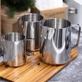 thumbnail image 2 of Milk Frothing Pitcher Stainless Steel Creamer Frothing Pitcher Coffee Steaming Pitcher Milk Frothing Cup Milk Frothers, 2 of 8