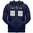 thumbnail image 1 of Doctor Who - Large TARDIS Zip Hoodie, 1 of 1