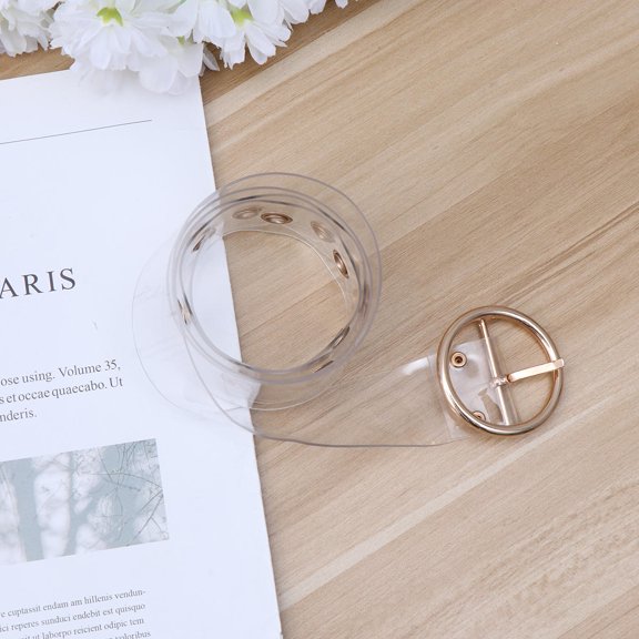 LULULION 1 Piece Belly Band for Jeans Chic Alloy Waist Decoration for Daily Wear