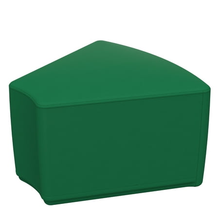 SoftZone® Wedge Ottoman Junior - Green