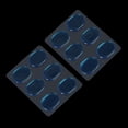 thumbnail image 4 of 24 Unids / Set de Pegatinas de Silenciador de Kit de Batería Pegatina de Gel de Sílice Amortiguadores de Tambor Almohadillas de Gel Silenciador de Tambor Silenciador Azul, 4 of 5