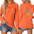 thumbnail image 1 of TINZ Women's Autumn And Winter Crew Neck Long Sleeved Hoodie Fitted Zip up Sweatshirt Binding Hoodie, 1 of 3