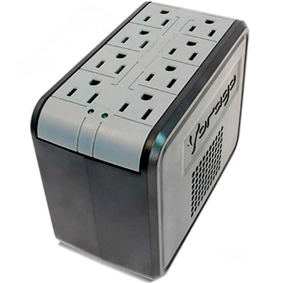 Regulador Voltaje VORAGO Supresor De Picos 1000VA AVR-100 negro