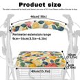 thumbnail image 6 of HELLHERO Floral and Lemons Seat & Backrest Covers Seat & Backrest Cover Set and The Elderly Non-Slip Cover Non-Slip Fit and Unisex, 6 of 7