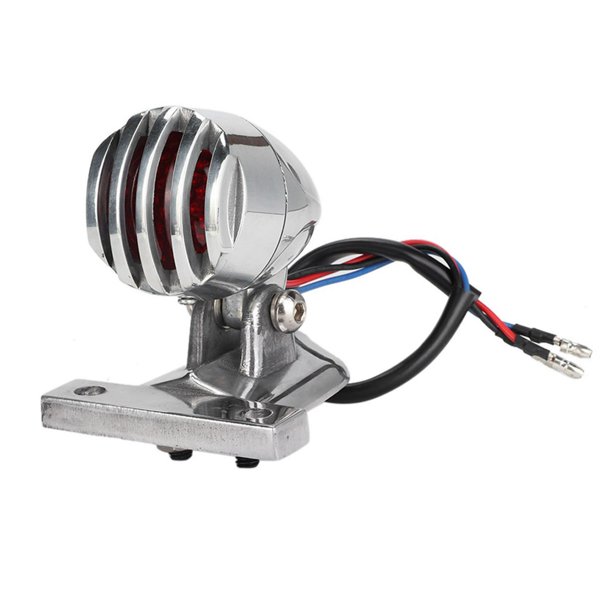 Luz trasera de motocicleta lámpara de freno Luces Traseras LED Universales para motocicleta li wang Luz trasera LED Color rojo