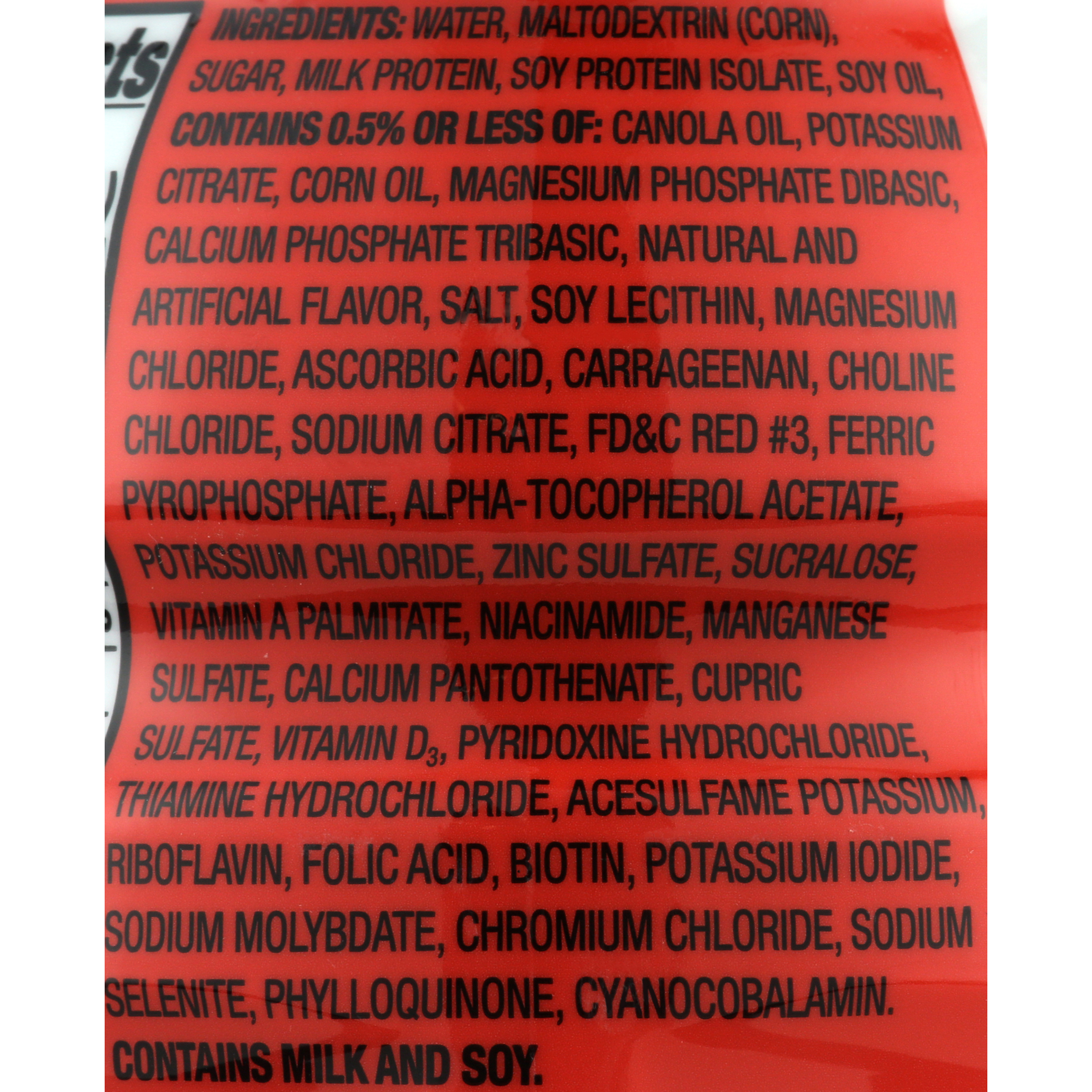 Batido Nutricional de Fresa, 8 fl oz, 6 unidades 4