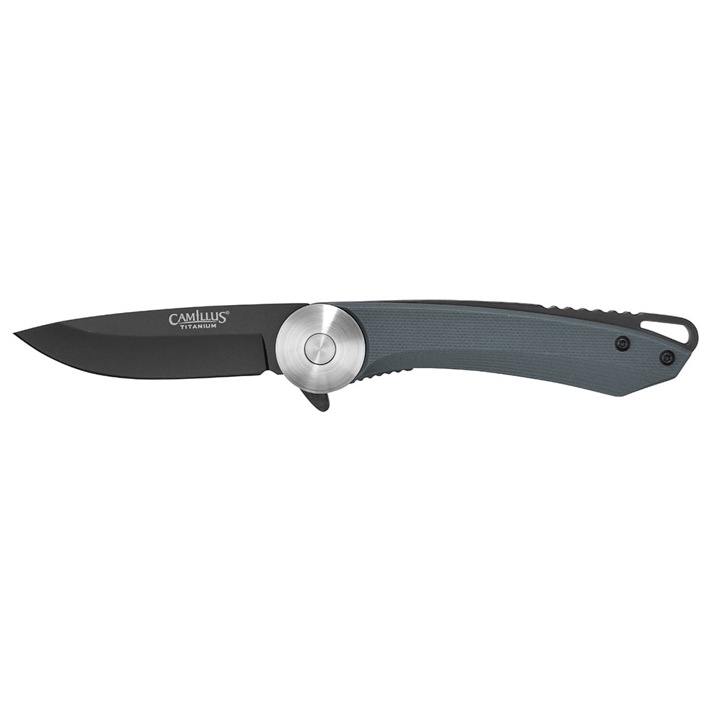 Camillus Cirque 7" Folding Pocket Knife, 2.75" Drop-Point Blade, Slate Blue