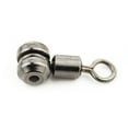 thumbnail image 4 of 10Pcs Carbon Steel Ball Bearing Fishing Rolling Swivel Solid Ring Tackle Tools, 4 of 6