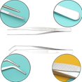 thumbnail image 3 of 3 uds Pince barbacoa,pince De Cuisine,pince Cuisine Professionnel,acier Inoxydable,forme Droite,pince Courbes,pince Garniture Cuisine,pince Piler, 3 of 5
