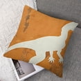 thumbnail image 7 of nygtbtfer Set of 2 Throw Pillow Covers in Prehistoric Paleontologist Decorative Pillow Cases Boys Room Home Decor Pillowcases White, 7 of 7