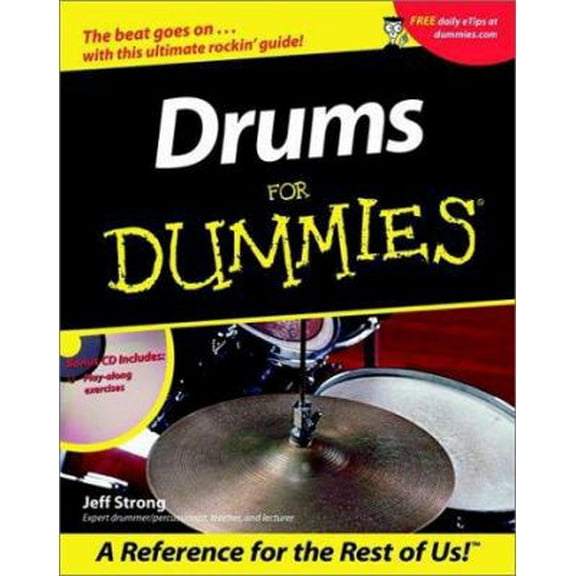Pre-Owned Drums For Dummies (Paperback) 0764553577 9780764553578