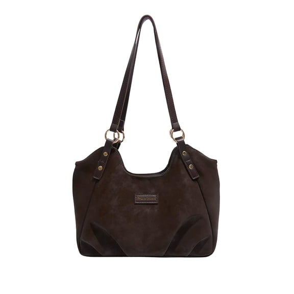 Leodye 1PCS Multi-pocket Women’s Tote Shoulder Bag Spacious Practical Daily Use Fashion Handbag with Adjustable Strap -12x7.68x3.54in