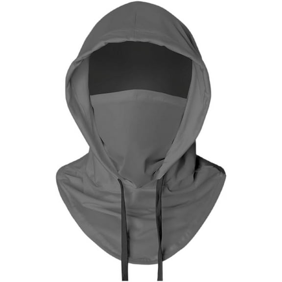 Cooling Balaclava Sun UV Protection Headgear, Head Mask Face Cover for Men Women Cycling Motorcycle Fishing (Dark Grey)