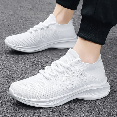 

Yolai Men Sports Shoes Fashionable Simple And Solid Summer New Pattern Mesh Breathable Comfortable And Non Slip Large Casual Shoes