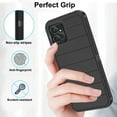 thumbnail image 4 of Asuwish Compatible with Motorola Moto G 5G 2023 Phone Case Hybrid Rugged Shockproof Hard Protective Drop Proof Full Body Heavy Duty Mobile Cell Cover for G5G 5 G G5 Women Men Black, 4 of 7