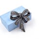 thumbnail image 4 of Broches de flores negras con diamantes de imitación para mujer, broche de plata antigua vintage, broches elegantes y exquisitos, 4 of 4