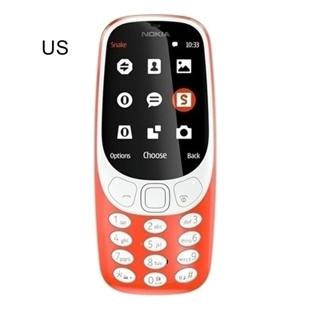 Unlocked Nokia 3310 SingleCore Mobile Phone Nokia 3310 Actual Standard