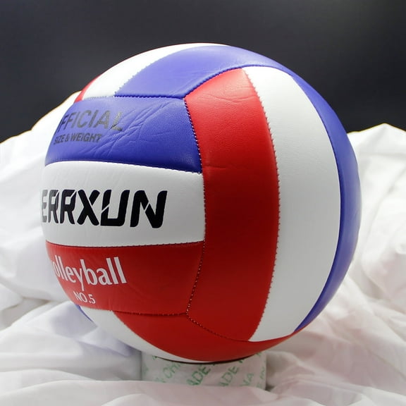 1 piece of classic durable plus type machine sewn No. 5 volleyball, the best sports companion for adults/beginners.