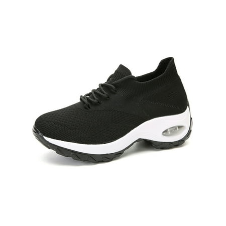 

UKAP Women s Athletic Sock Shoes Air Cushion Training Jogging Running
