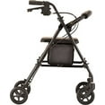 thumbnail image 7 of NOVA Medical Products Jouney Steel Rolling Walker, Black, 7 of 7