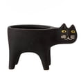 thumbnail image 1 of Succulent Plant Pots Interesting Cat Shape Planter Ceramic Garden Pots Ornament For Office Home Desk Decor, 1 of 2