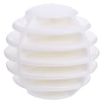 thumbnail image 1 of OULII 10Pcs Durable Synthetic Rubber White Practice Balls Indoor Golf Training Stripe Ball, 1 of 7