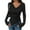 Black, variant on WTOBBY Women's Long Sleeve V-Neck Shirt Slim Fit Blouse Top, Asymmetric Hem Stacked Neck Sexy Going Out Tops for Fall Events,Beige L