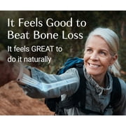 AlgaeCal - Plant-Based Calcium with Vitamin D for Women & Men, Clinically Supported to Stop Bone Loss, 1-Month Supply