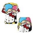 thumbnail image 5 of Lsque Sanrio Women's Short-Sleeved Pajama Set - 2 Piece Soft and Lightweight Sleepwear Set-X-Large, 5 of 9