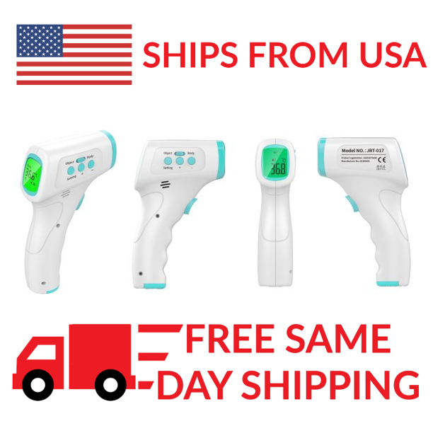 Digital Infrared NonContact Thermometer JRT017 Forehead Temperature