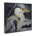 thumbnail image 3 of Stupell Industries Cottage Grey Heron Portrait Black Framed Giclee Art, 14 x 11, by Grace Popp, 3 of 8