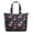 Tropical, variant on Beach Vacation Duffel Hawaiian Floral Weekender Bag with Palm Leaf Tropical Botanical Print, Leafy Aloha Carry-On Tote, Colorful Exotic Travel Bag