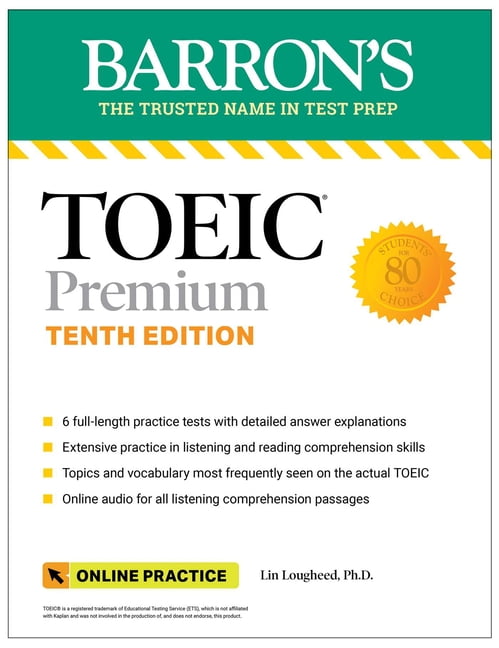 TOEFL, iBT Premium, Nineteenth Edition: Prep Book with 10 Practice