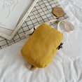 thumbnail image 4 of Lindo oso bandolera mujer lona hombro muñeca decoración bolso (amarillo), 4 of 9